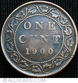 Image #2 of 1 Cent 1900 H