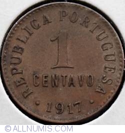 Image #2 of 1 Centavo 1917
