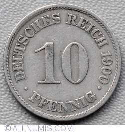 10 Pfennig 1900 A