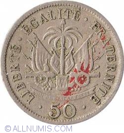 Image #2 of 50 Centimes 1908