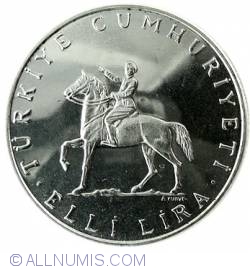 Image #1 of 50 Lira 1972