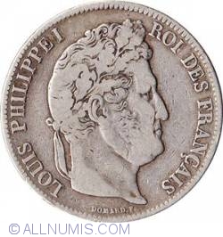 5 Francs 1837 W