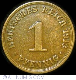 1 Pfennig 1913 A