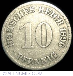 Image #1 of 10 Pfennig 1896 E