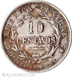 10 Centavos 1890, Decimal coinage - Centavo and Peso (1864-1893 ...