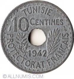 10 Centimes 1942