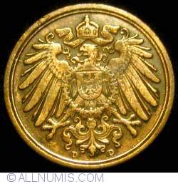 1 Pfennig 1908 D
