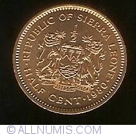 Image #2 of 1/2 Cent 1980