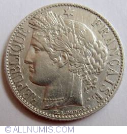 Image #1 of 1 Franc 1872 K