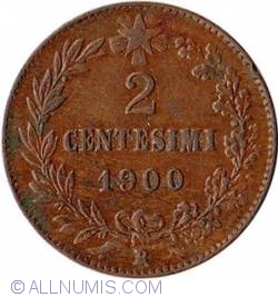 2 Centesimi 1900 R