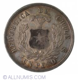 Image #2 of 1 Peso 1882