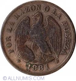 Image #2 of 20 Centavos 1881
