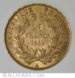 Image #1 of 20 Francs 1852