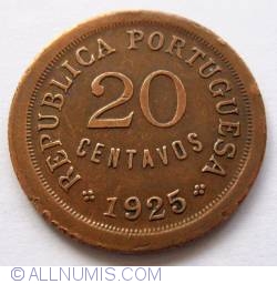 Image #2 of 20 Centavos 1925