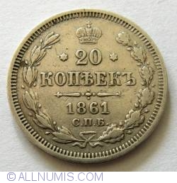 20 Kopeks 1861