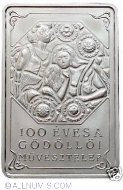 Image #2 of 4000 Forint 2001 - 100th anniversary of the Godollo Artist Colony