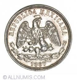 50 Centavos 1887 Pi