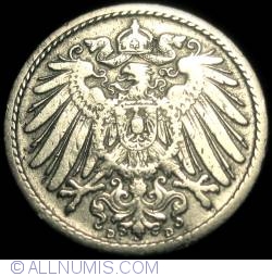 Image #2 of 5 Pfennig 1897 D
