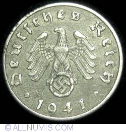 Image #2 of 5 Reichspfennig 1941 F