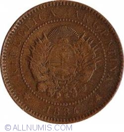 Image #2 of 1 Centavo 1884