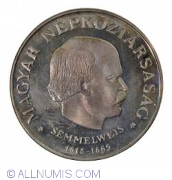 50 Forint 1968 - 150 de ani de la nasterea lui Semmelweis