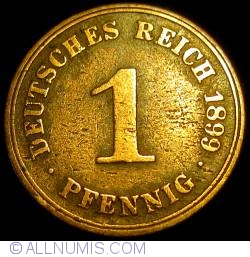 Image #1 of 1 Pfennig 1899 A