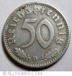 Image #1 of 50 Reichspfennig 1935 D