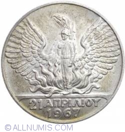 Image #2 of 100 Drachmai ND (1970) - 1967 Revolution