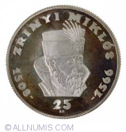 25 Forint 1966 - 400 years since the death of Zrinyi Miklos