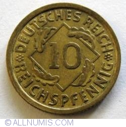 Image #1 of 10 Reichspfennig 1935 A