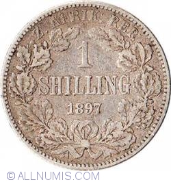 Image #1 of 1 Shilling 1897