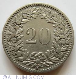 20 Rappen 1896