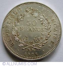 Image #2 of 50 Francs 1978