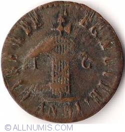 Image #2 of 1 Centime 1834
