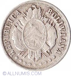 Image #2 of 20 Centavos 1882
