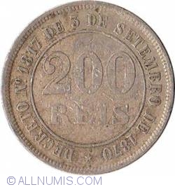 Image #2 of 200 Reis 1877