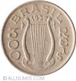 Image #2 of 300 Reis 1937