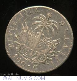 Image #2 of 100 Centimes 1830 (AN 27)