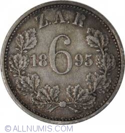 6 Pence 1895