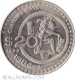 Image #1 of 20 Pesos 1984