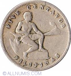 Image #2 of 5 Centavos 1935
