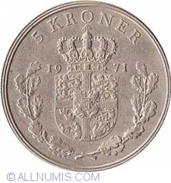 Image #1 of 5 Kroner 1971