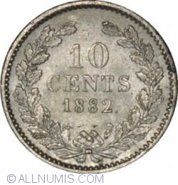 10 Cents 1882 with dot
