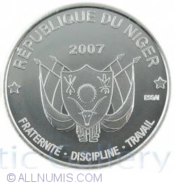 Image #2 of 2500 Francs 2007