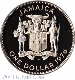 Image #2 of 1 Dollar 1976