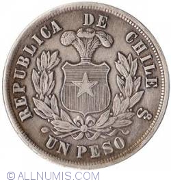Image #2 of 1 Peso 1886