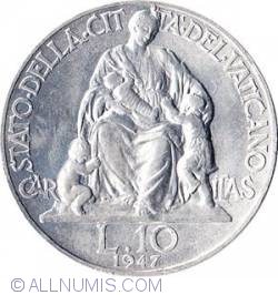 Image #1 of 10 Lire 1947 (IX)