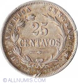 Image #2 of 25 Centavos 1893