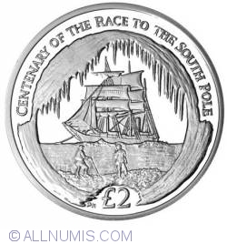 2 Pounds 2010 PM - Centenary of the Race to the South Pole.