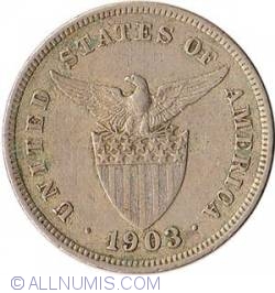 Image #1 of 5 Centavos 1903